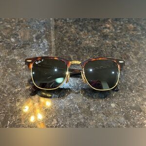 Ray-Ban Tortoise Clubmaster Sunglasses